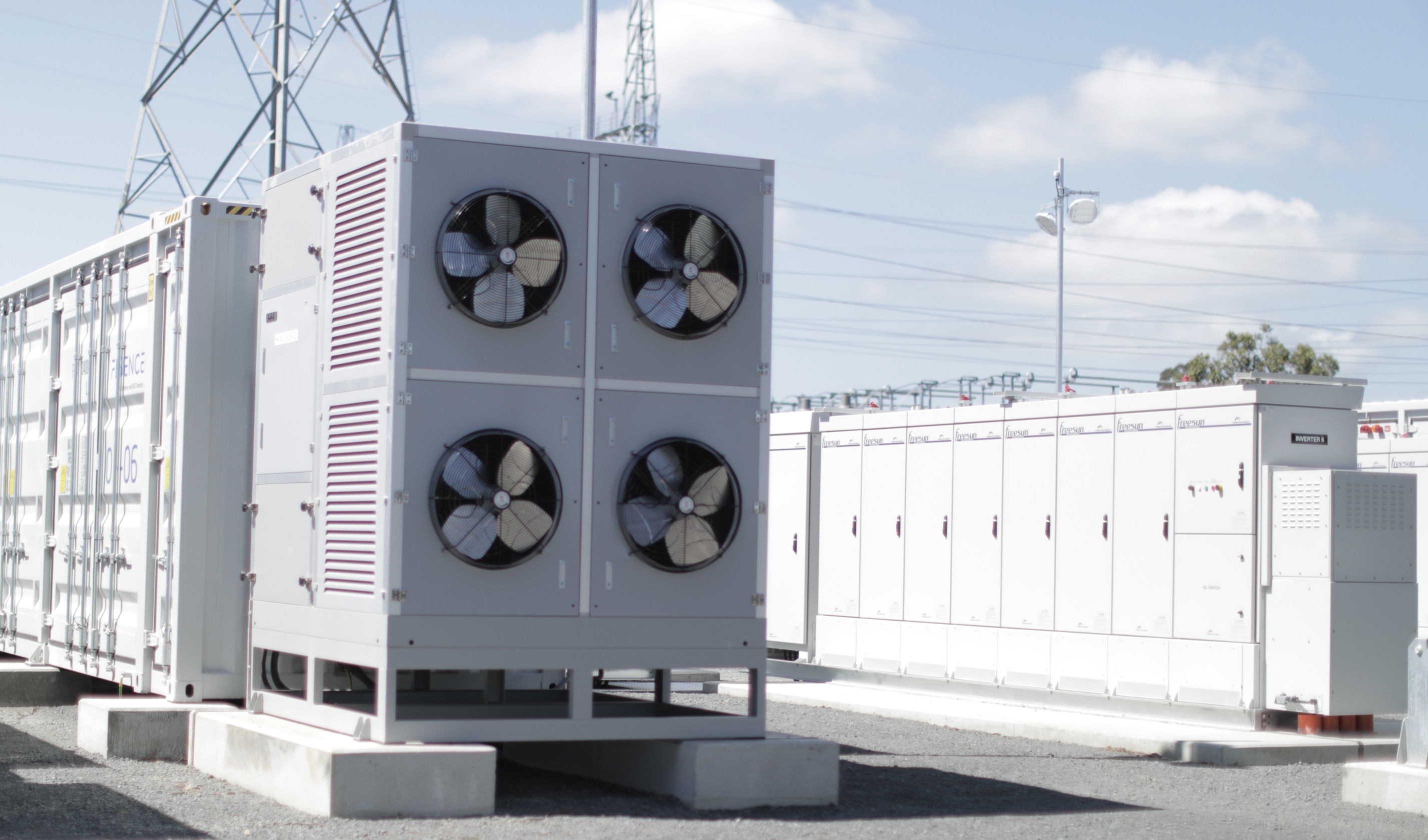 A group of electricity batteries