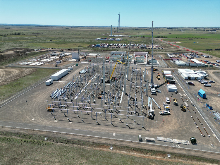 A construction site