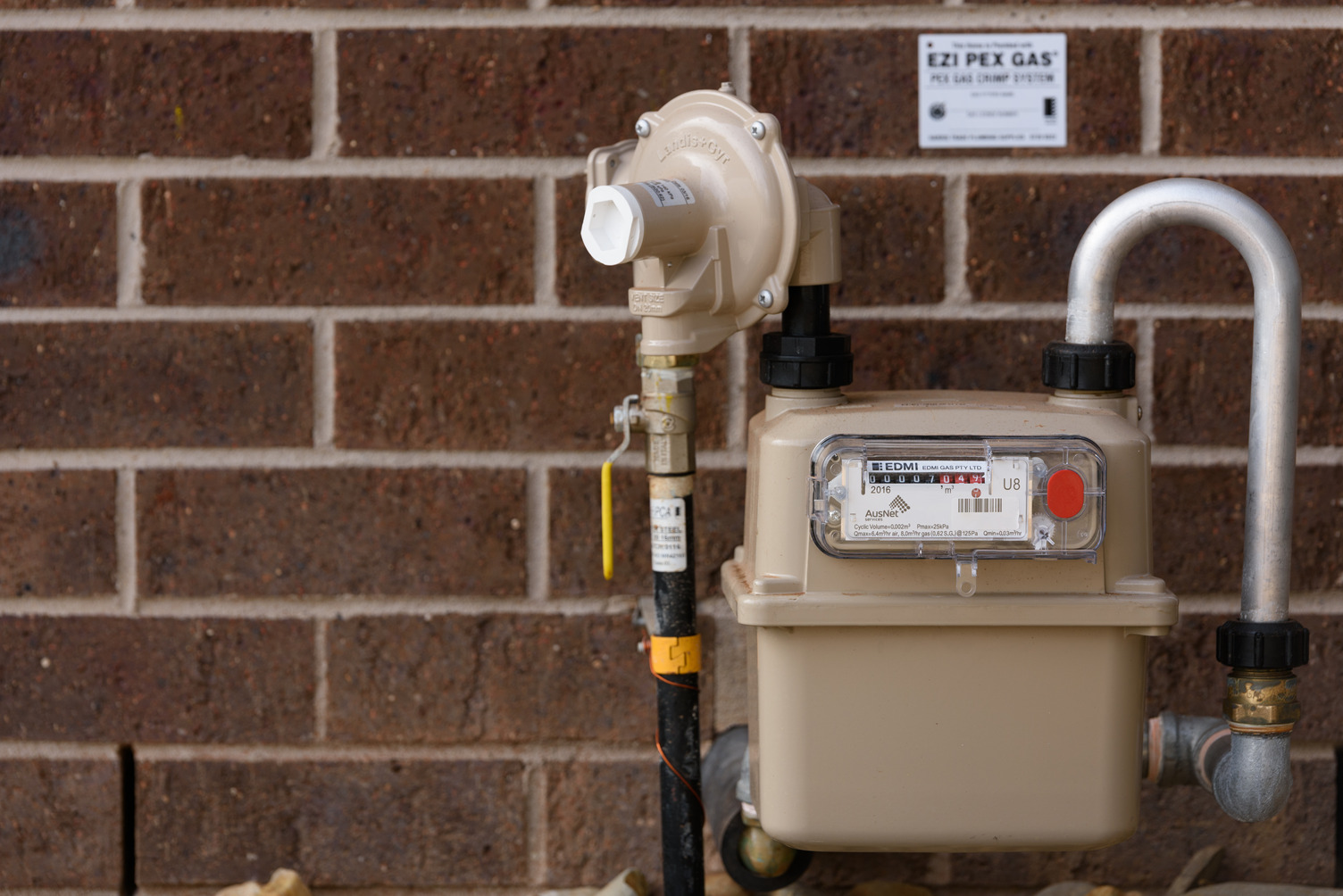 A gas meter