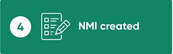 Step 4 - NMI created