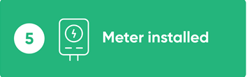 Step 5 - Meter installed